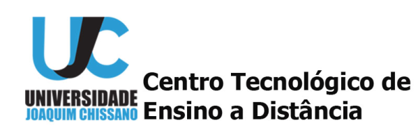 Plataforma eLearning do Centro Tecnológico de Ensino a Distância da UJC